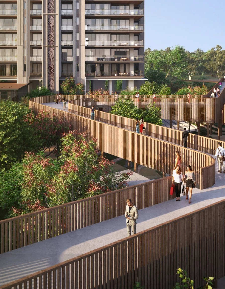 Birla Arika Elevated walkaway Amenity